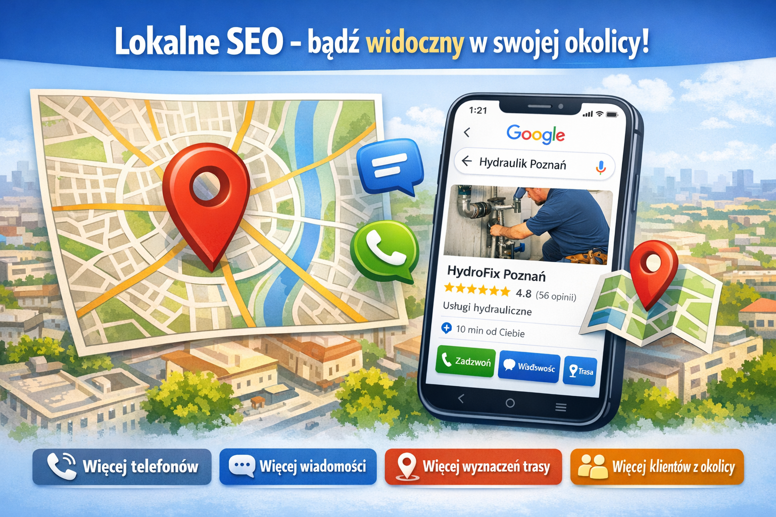 Co to jest lokalne SEO i pozycjonowanie w Mapach Google?